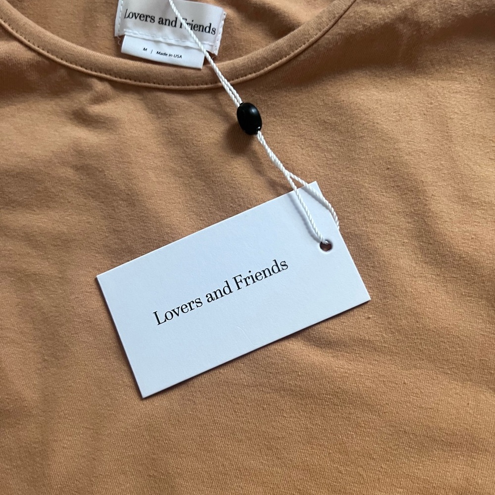 Lovers and Friends- NWT -Darcey Mini Dress - Latte Brown - Sizes: Medium & Large - Picture 7 of 7